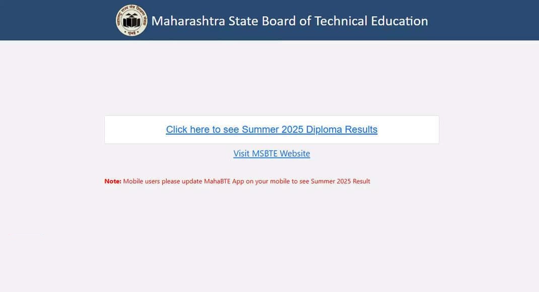 MSBTE Result Summer 2026 MSBTE Result Summer 2026